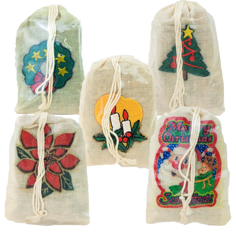 Holiday 5-PACK Assorted Scenteffects Air Freshener Pouches