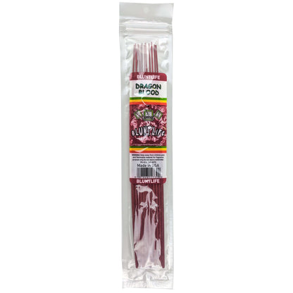 Dragon Blood Scent 10.5" BluntLife Incense, 12-Stick Pack