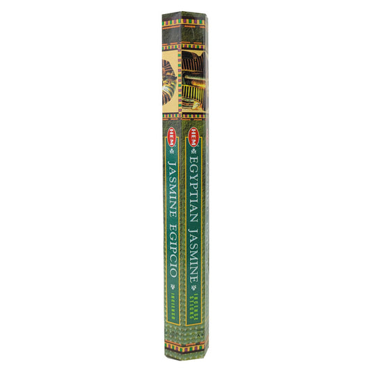 HEM Incense Sticks 20-Stick Hex Packs, Egyptian Jasmine Scent