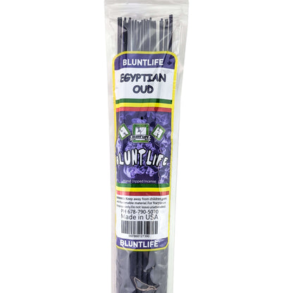 Egyptian Oud Scent 19" BluntLife Jumbo Incense, 30-Stick Pack