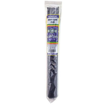 Egyptian Oud Scent 19" BluntLife Jumbo Incense, 30-Stick Pack