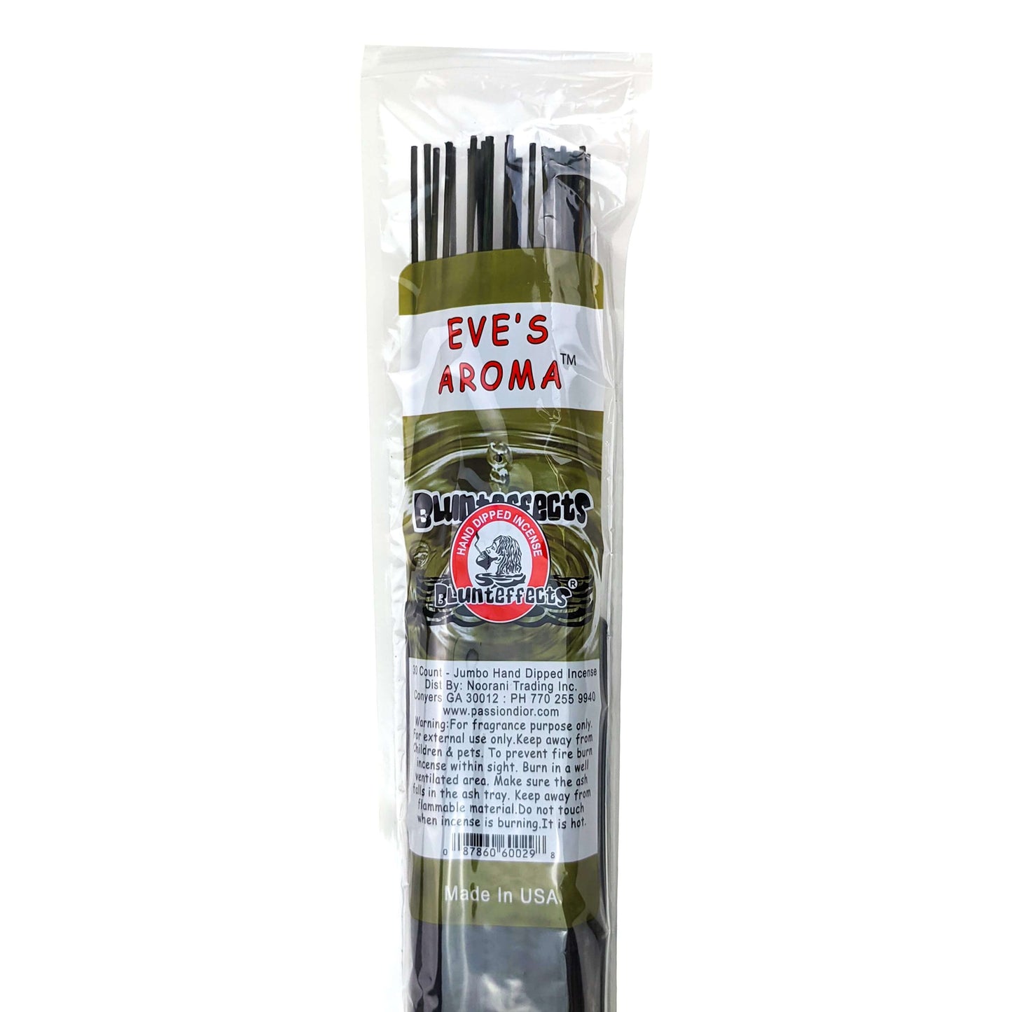 Eve's Aroma Scent, 19" BluntEffects Jumbo Incense