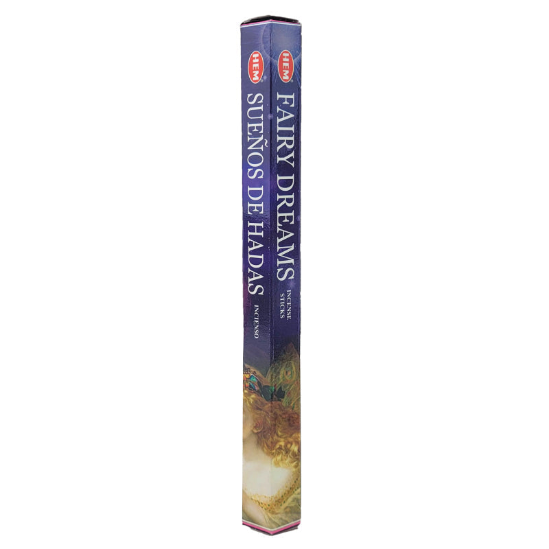 HEM Incense Sticks 20-Stick Hex Packs, Fairy Dreams Scent