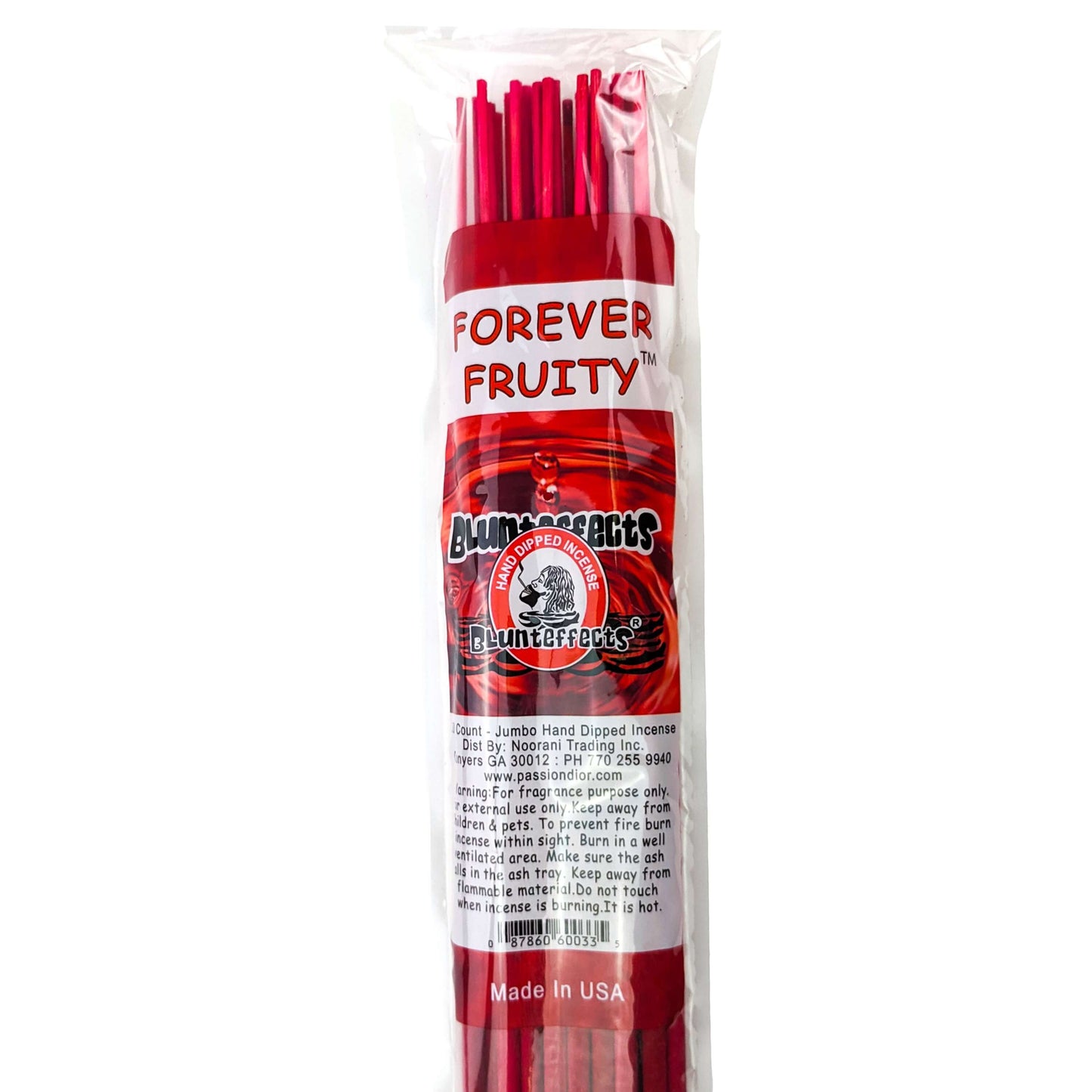 Forever Fruity Scent, 19" BluntEffects Jumbo Incense