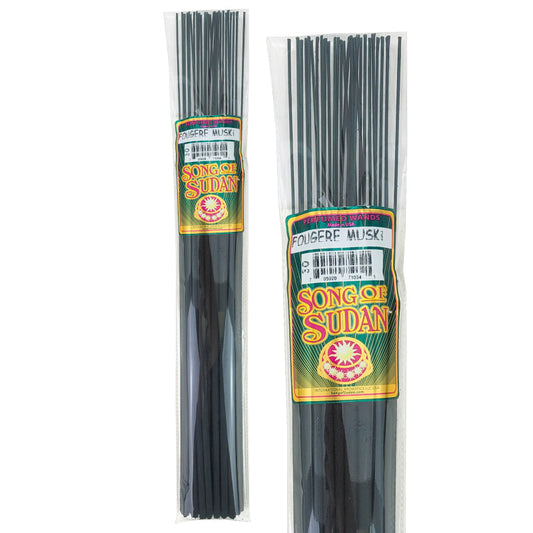 Fougere Musk Scent, Song Of Sudan 19" Jumbo Incense