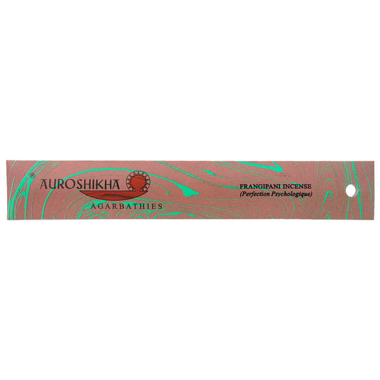 Frangipani Scent, Auroshikha Agarbathies Marble Incense