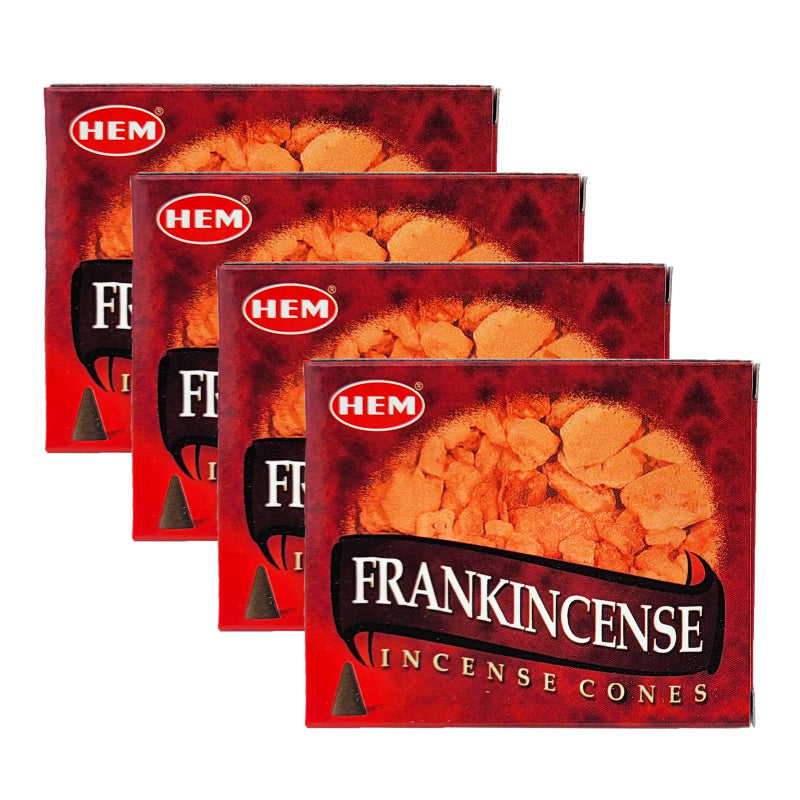 HEM Frankincense Scent Incense Cones, 10 Cone Pack