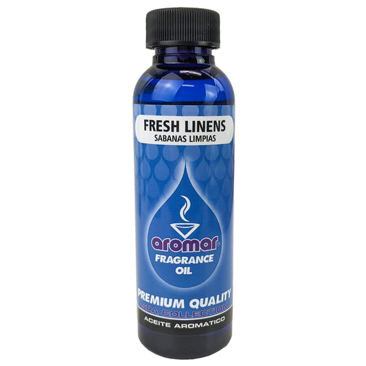 Fresh Linens Scent Aromar Fragrance Oil, 2oz/60ml