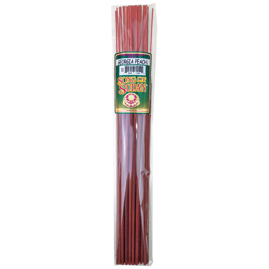 Georgia Peach Type Scent, Song Of Sudan 19" Jumbo Incense