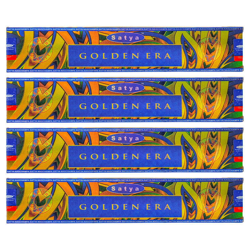 Satya Golden Era Incense Sticks, 15g Pack