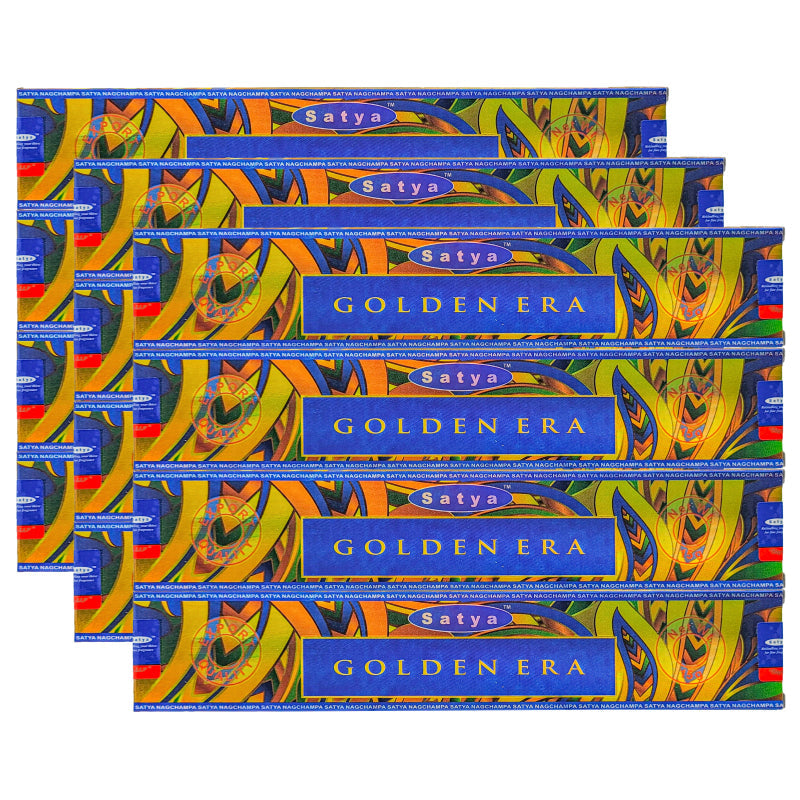 Satya Golden Era Incense Sticks, 15g Pack
