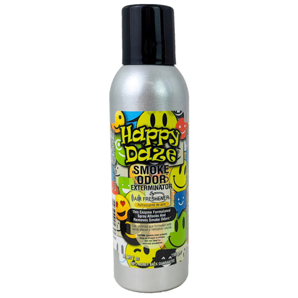 Happy Daze Scent 7oz Smoke Odor Exterminator Aerosol Can Spray