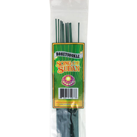 Song Of Sudan 11" Incense Sticks - Honeysuckle Type Scent