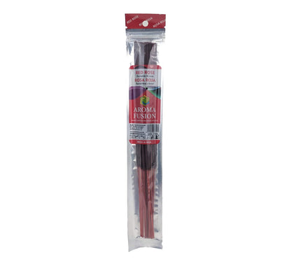 Aroma Fusion 11" Incense Sticks - Red Rose Scent