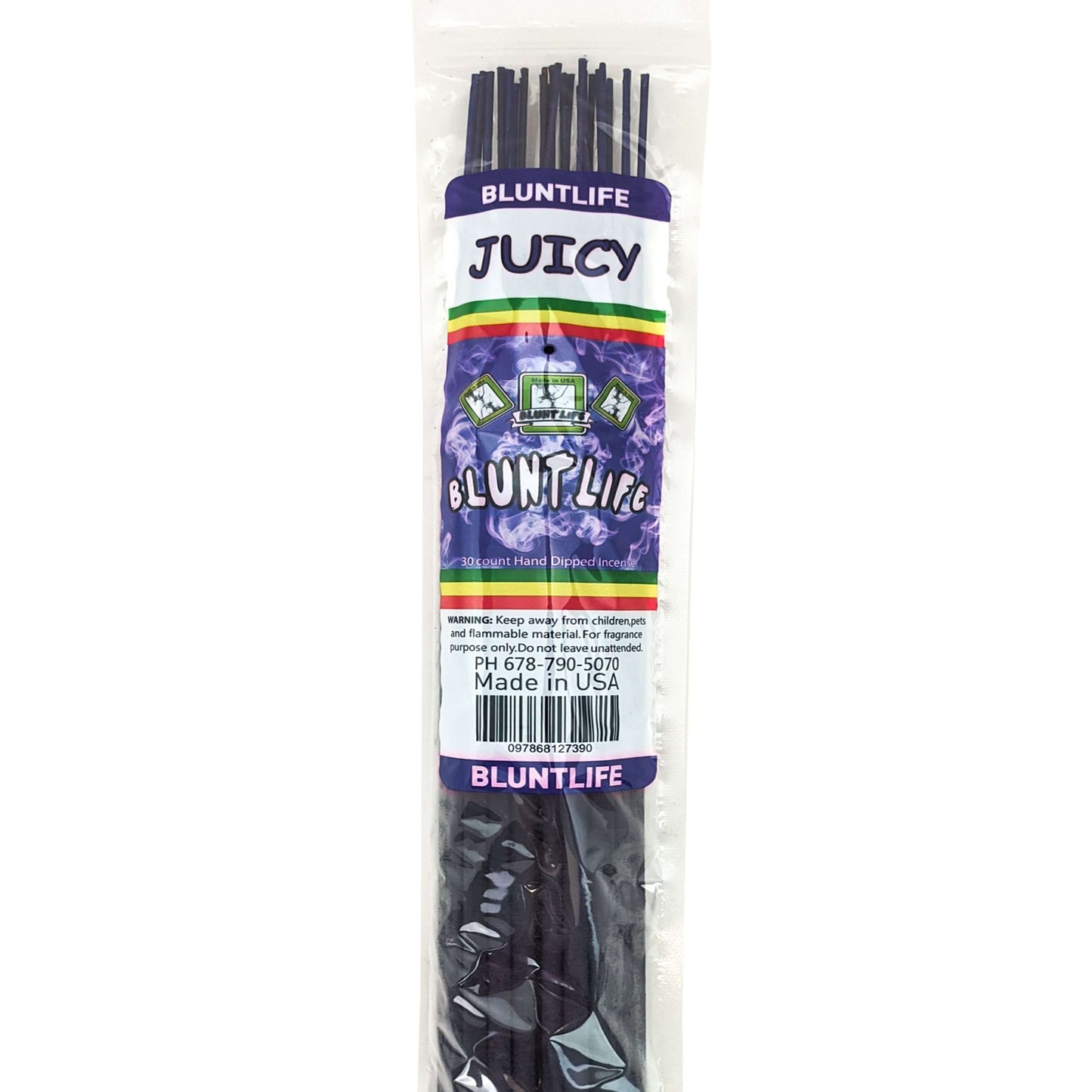 Juicy Scent 19" BluntLife Jumbo Incense, 30-Stick Pack