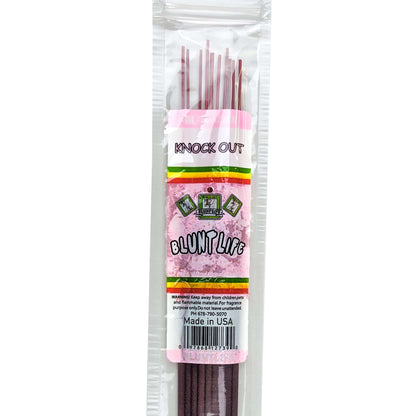 Knock Out Scent 10.5" BluntLife Incense, 12-Stick Pack
