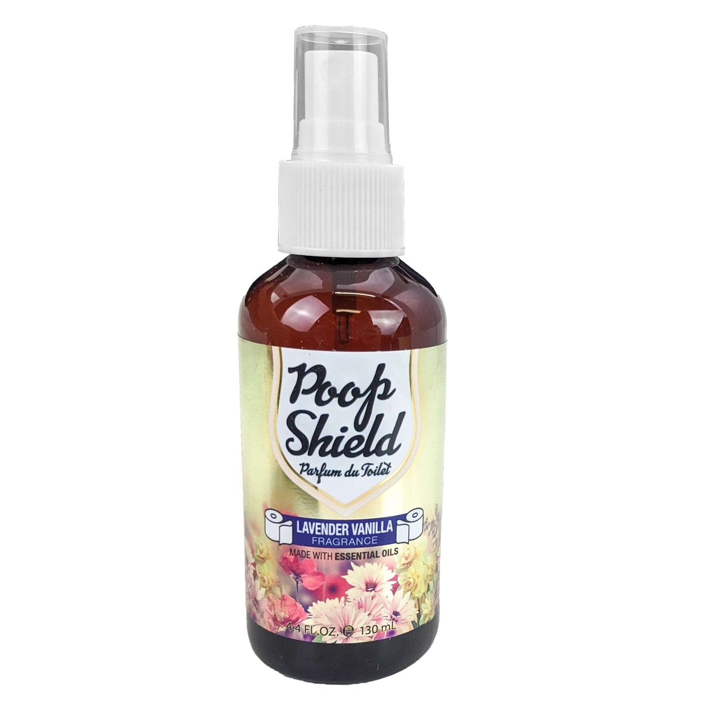 Mystic Romance Poop Shield Restroom Spray 4.4oz, Lavender Vanilla Scent
