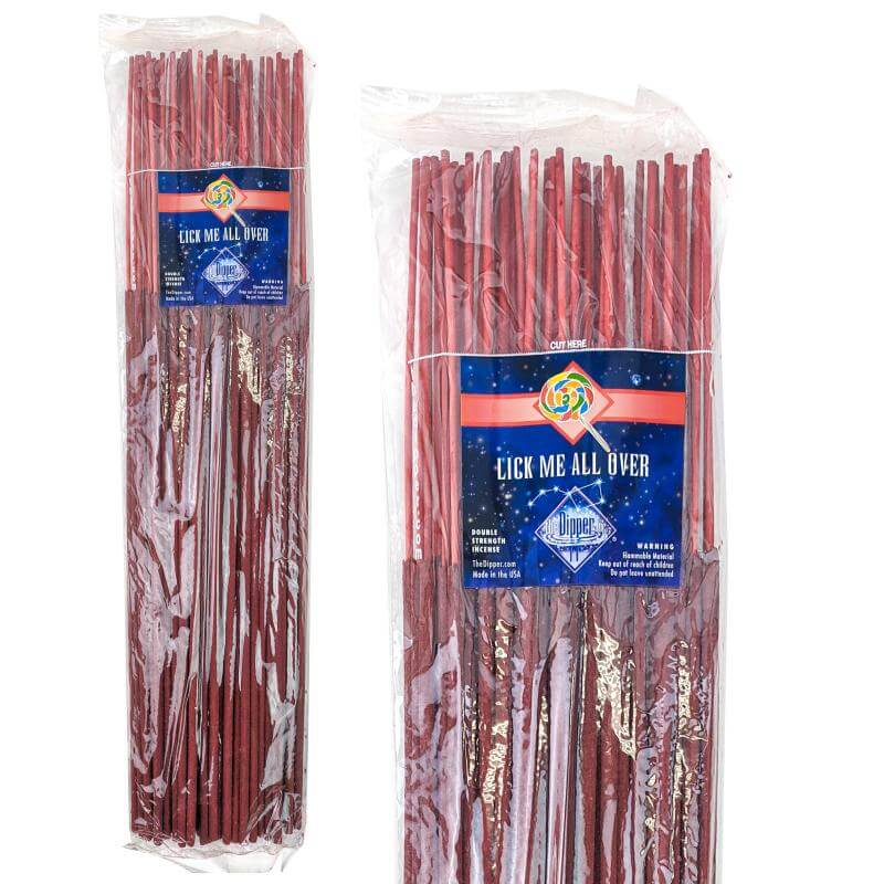 Lick Me All Over Scent 19" Incense, 50-Stick Pack, by The Dipper