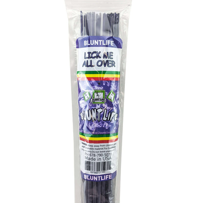 Lick Me All Over Scent 19" BluntLife Jumbo Incense, 30-Stick Pack