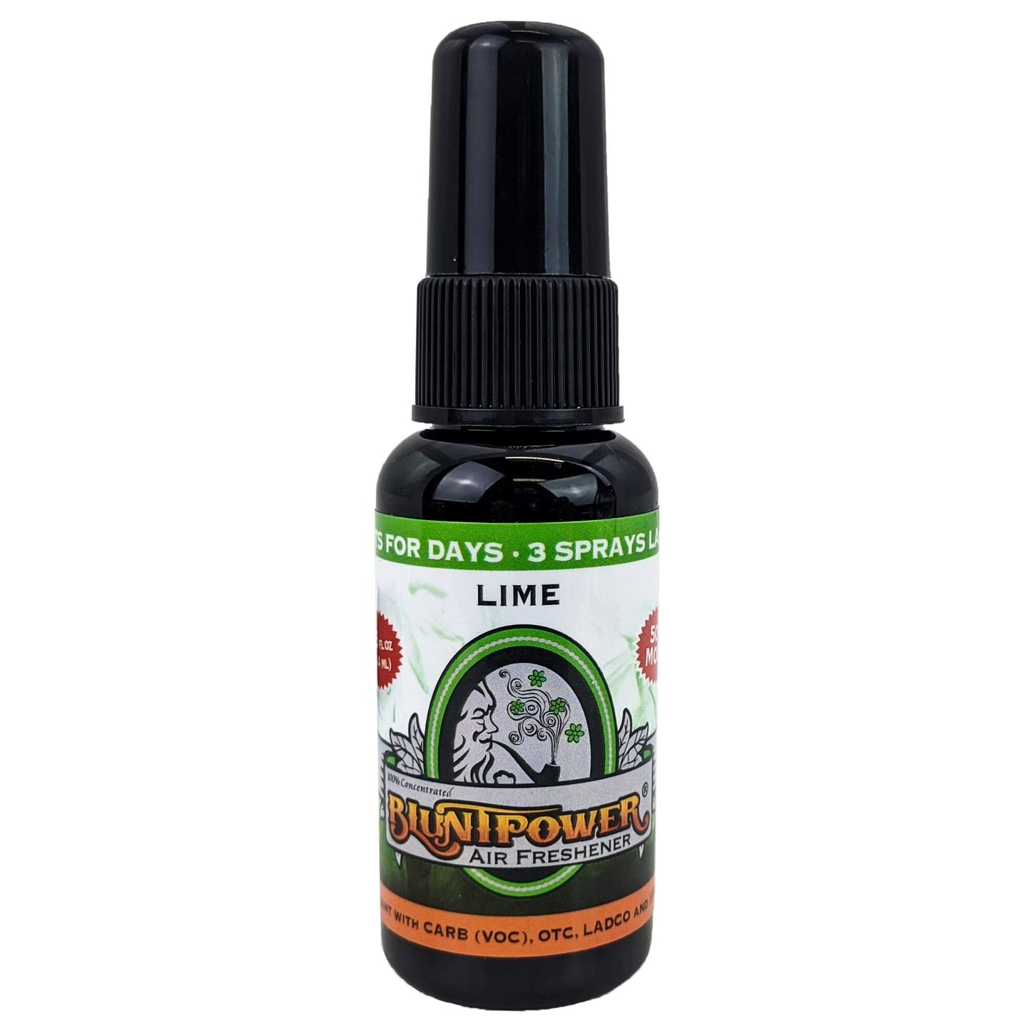 Blunt Power Spray 1.5 OZ Lime Scent
