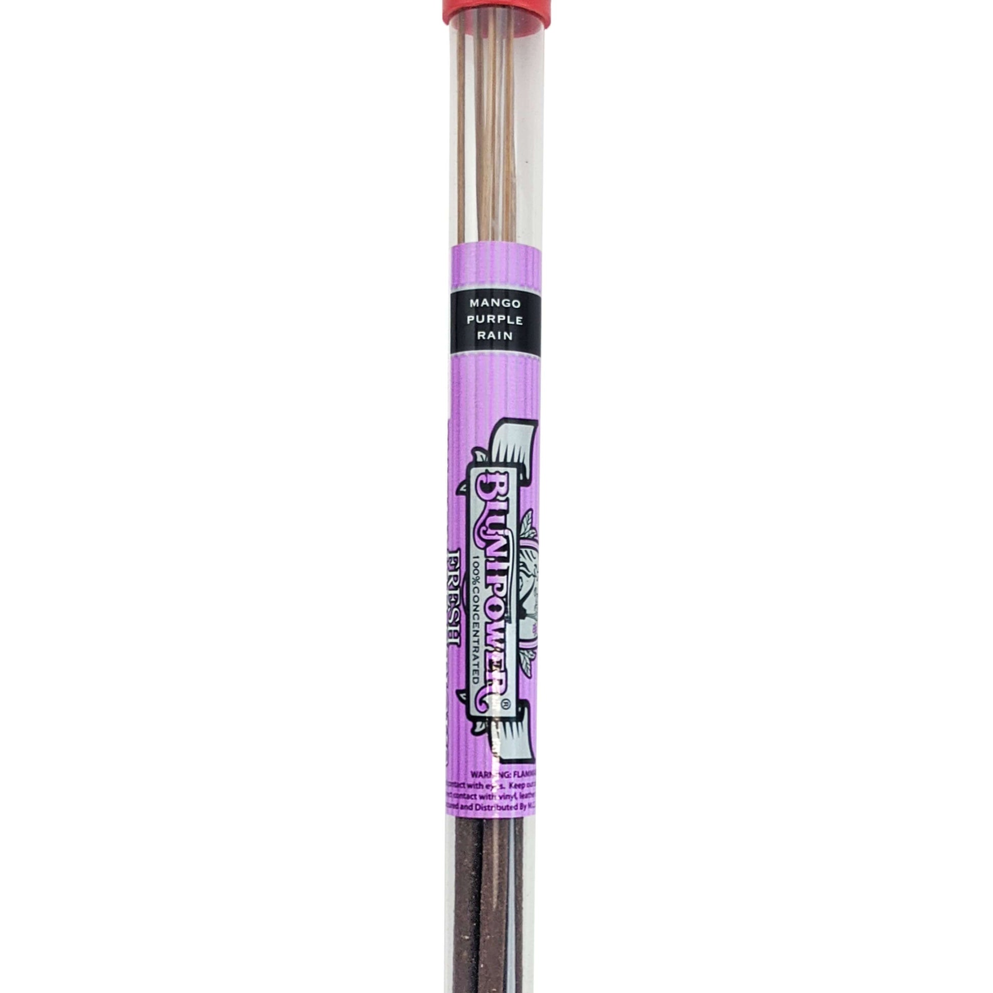 Mango Purple Rain Scent Blunt Power 17" Incense Sticks, 5-7 Sticks