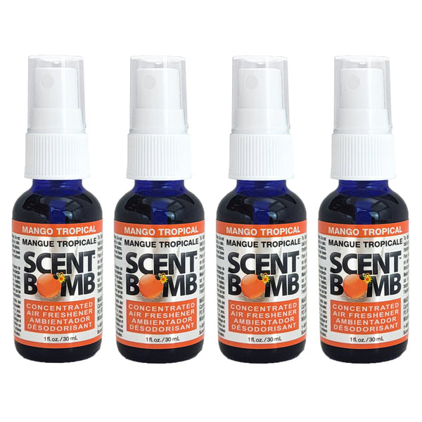 Scent Bomb Air Freshener Spray 1OZ Mango Tropical Scent
