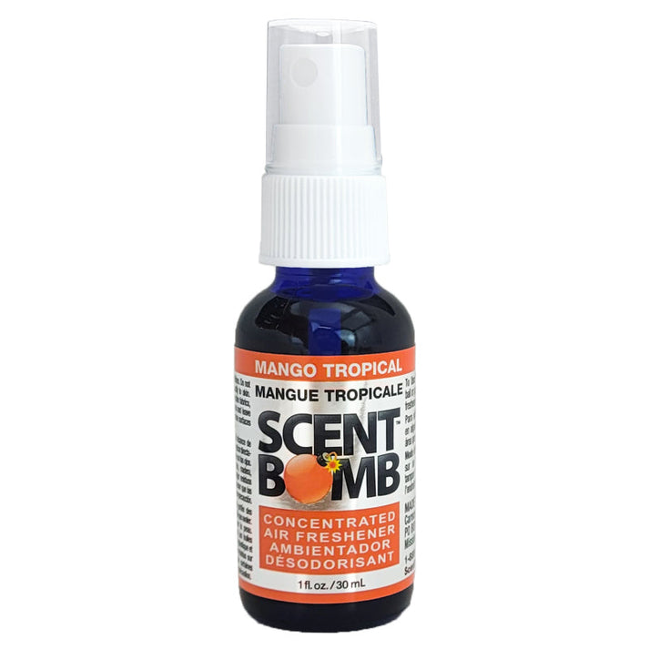 Scent Bomb Air Freshener Spray 1OZ Mango Tropical Scent