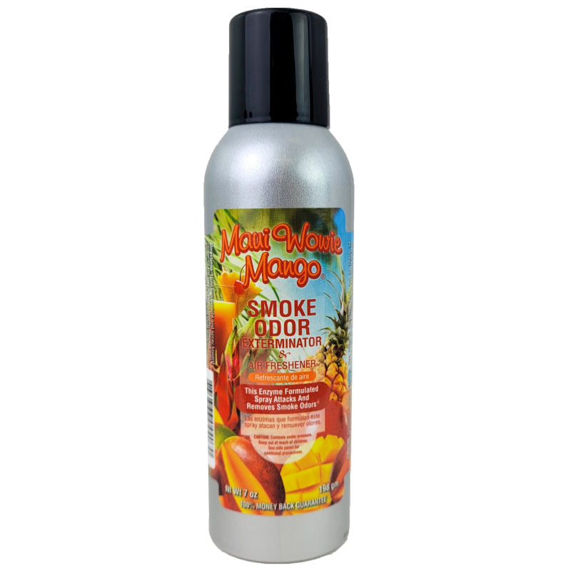 Maui Wowie Mango Scent 7oz Smoke Odor Exterminator Aerosol Can Spray