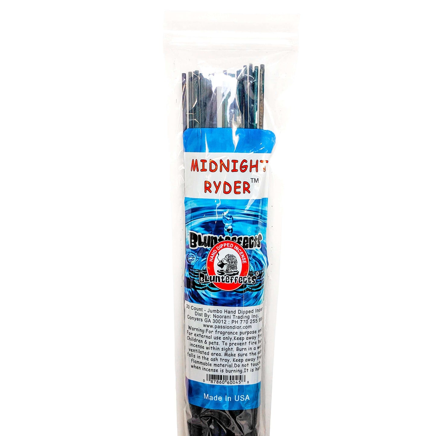 Midnight Ryder Scent, 19" BluntEffects Jumbo Incense