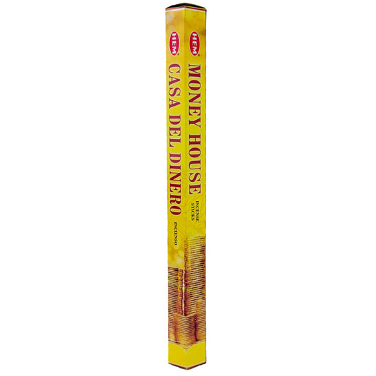 HEM Incense Sticks 20-Stick Hex Packs, Money House Scent