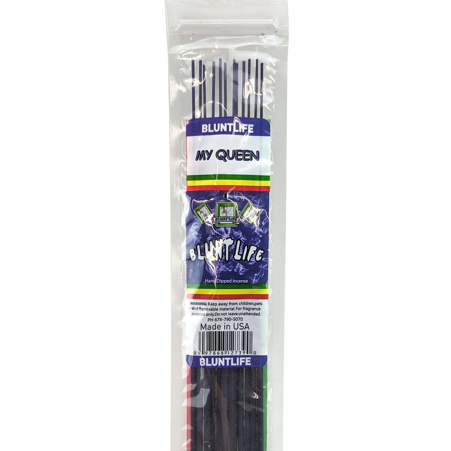 My Queen Scent 10.5" BluntLife Incense, 12-Stick Pack