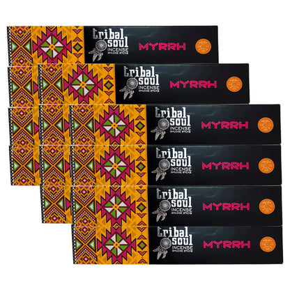 Myrrh 15g 8" Incense Pack, by Tribal Soul