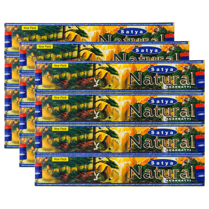 Satya NATURAL Scent Incense Sticks, 15g Pack