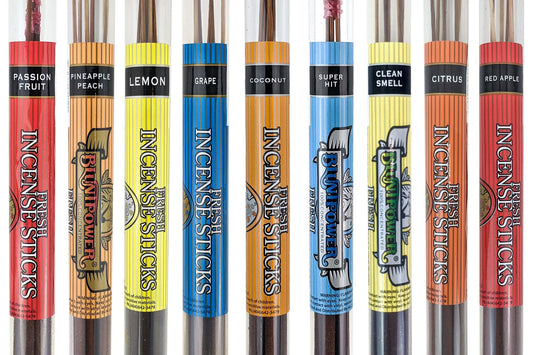 4-Pack Assorted Blunt Power 17" Incense Sticks