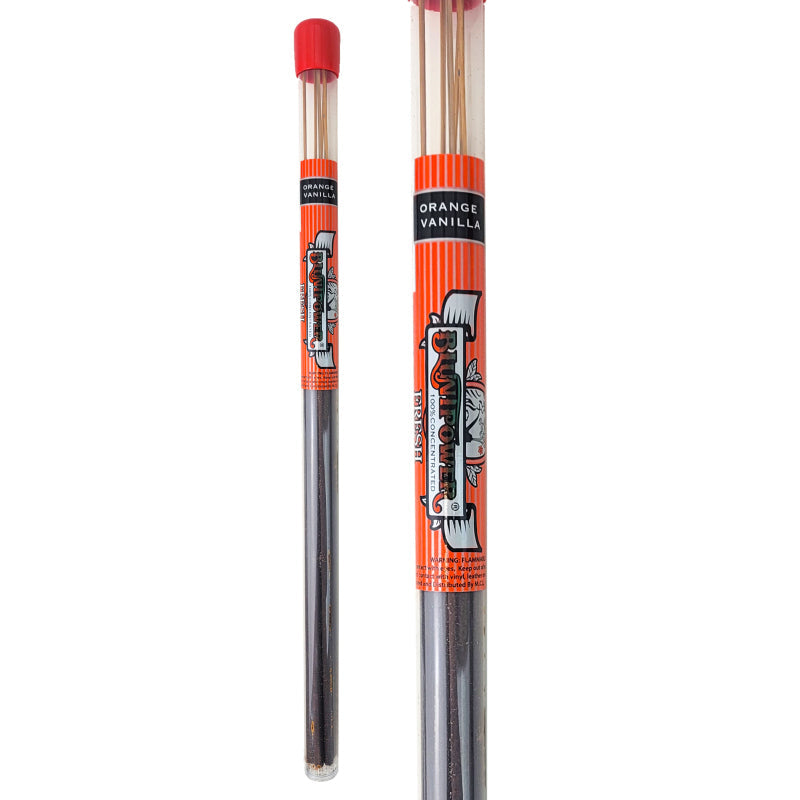 Orange Vanilla Scent Blunt Power 17" Incense Sticks, 5-7 Sticks