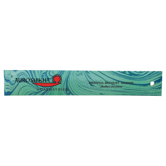 Oriental Bouquet Scent, Auroshikha Agarbathies Marble Incense