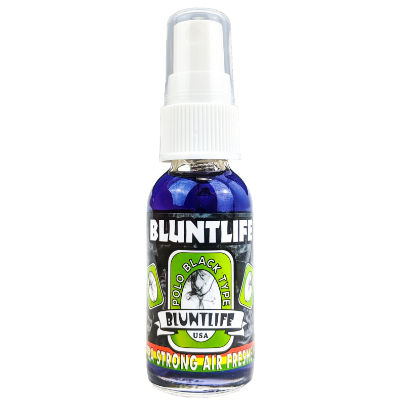 BluntLife Air Freshener Spray, 1OZ, P. Black TYPE Scent