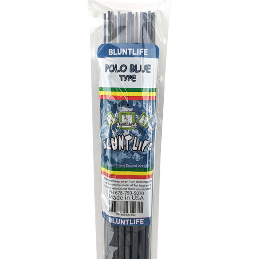 P. Blue TYPE Scent 19" BluntLife Jumbo Incense, 30-Stick Pack