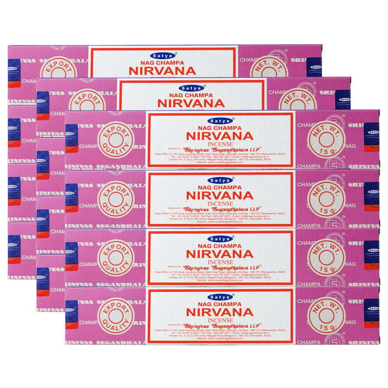Satya Nag Champa Nirvana Incense Sticks, 15g Pack