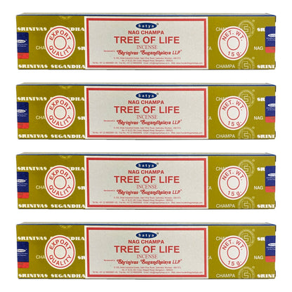 Satya Nag Champa Tree Of Life Incense Sticks, 15g Pack