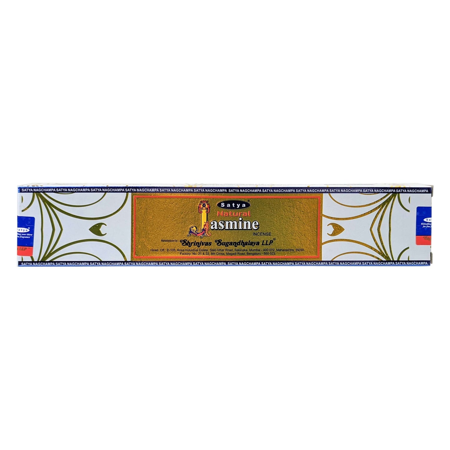 Satya Natural Jasmine Incense Sticks, 15g Pack