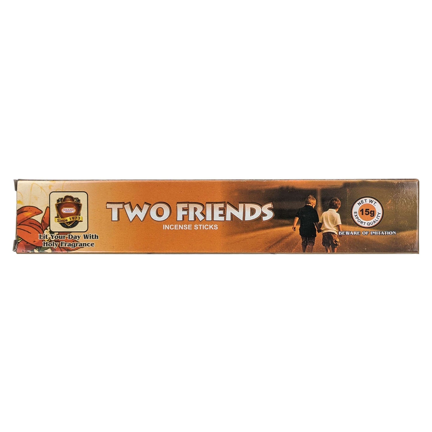Anand Two Friends Incense Sticks, 15g Pack