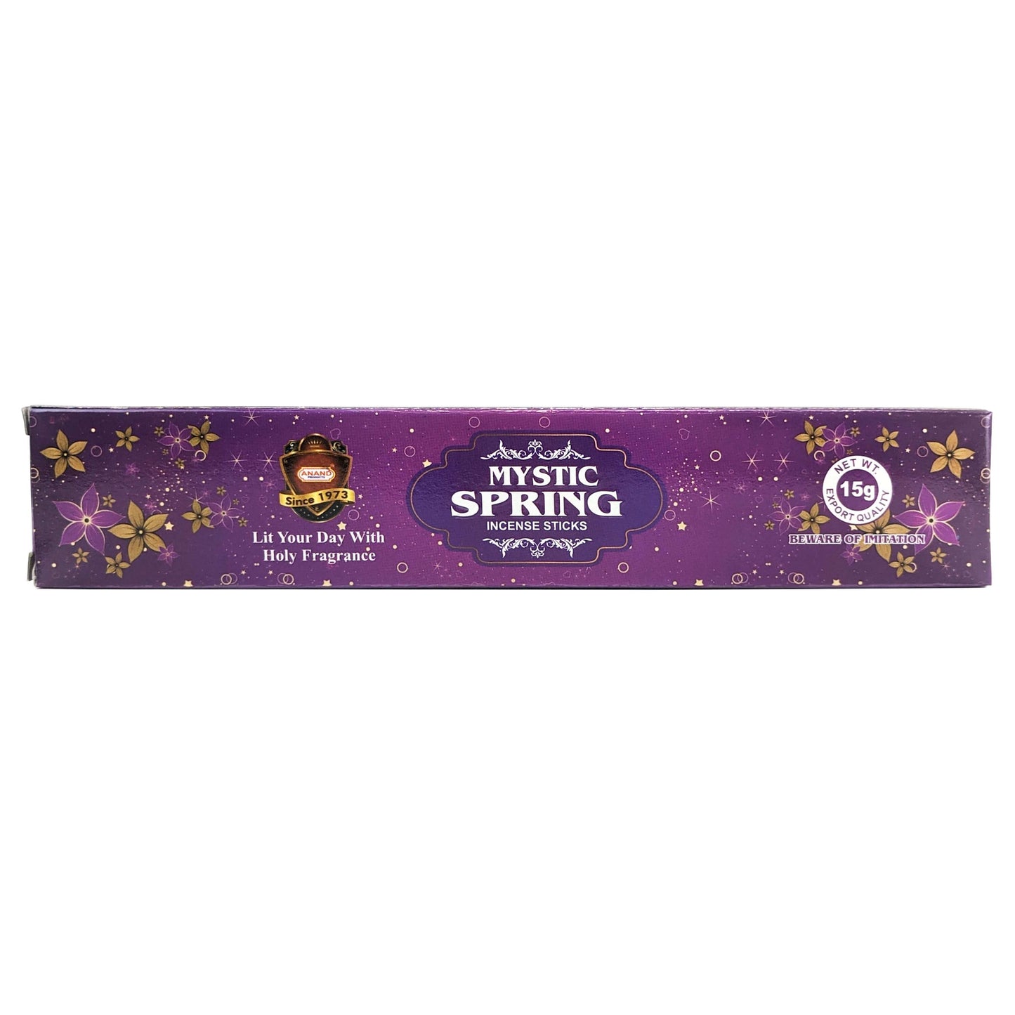 Anand Mystic Spring Incense Sticks, 15g Pack