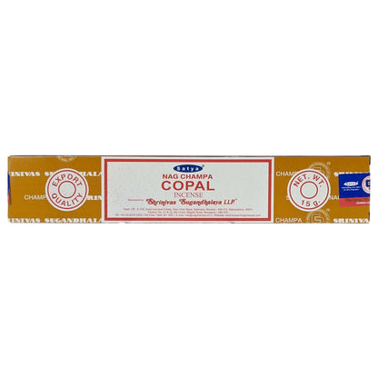 Satya Nag Champa Copal Incense Sticks, 15g Pack