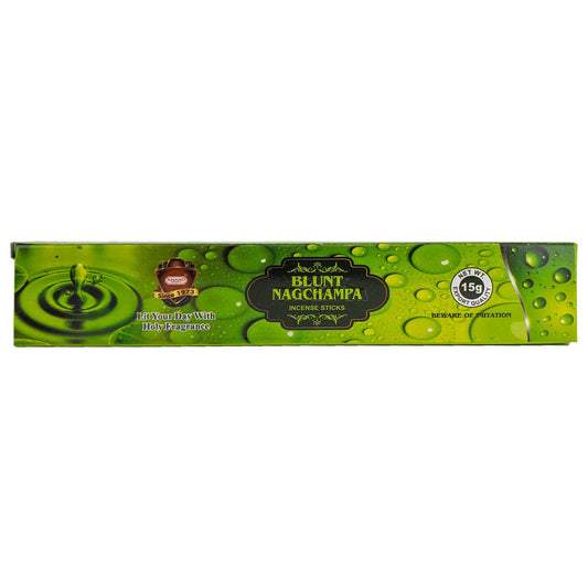 Anand Blunt Nag Champa Incense Sticks, 15g Pack