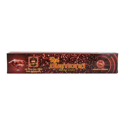 Anand Red Diamond Incense Sticks, 15g Pack