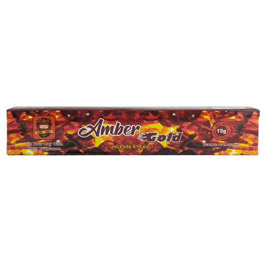 Anand Amber Gold Incense Sticks, 15g Pack