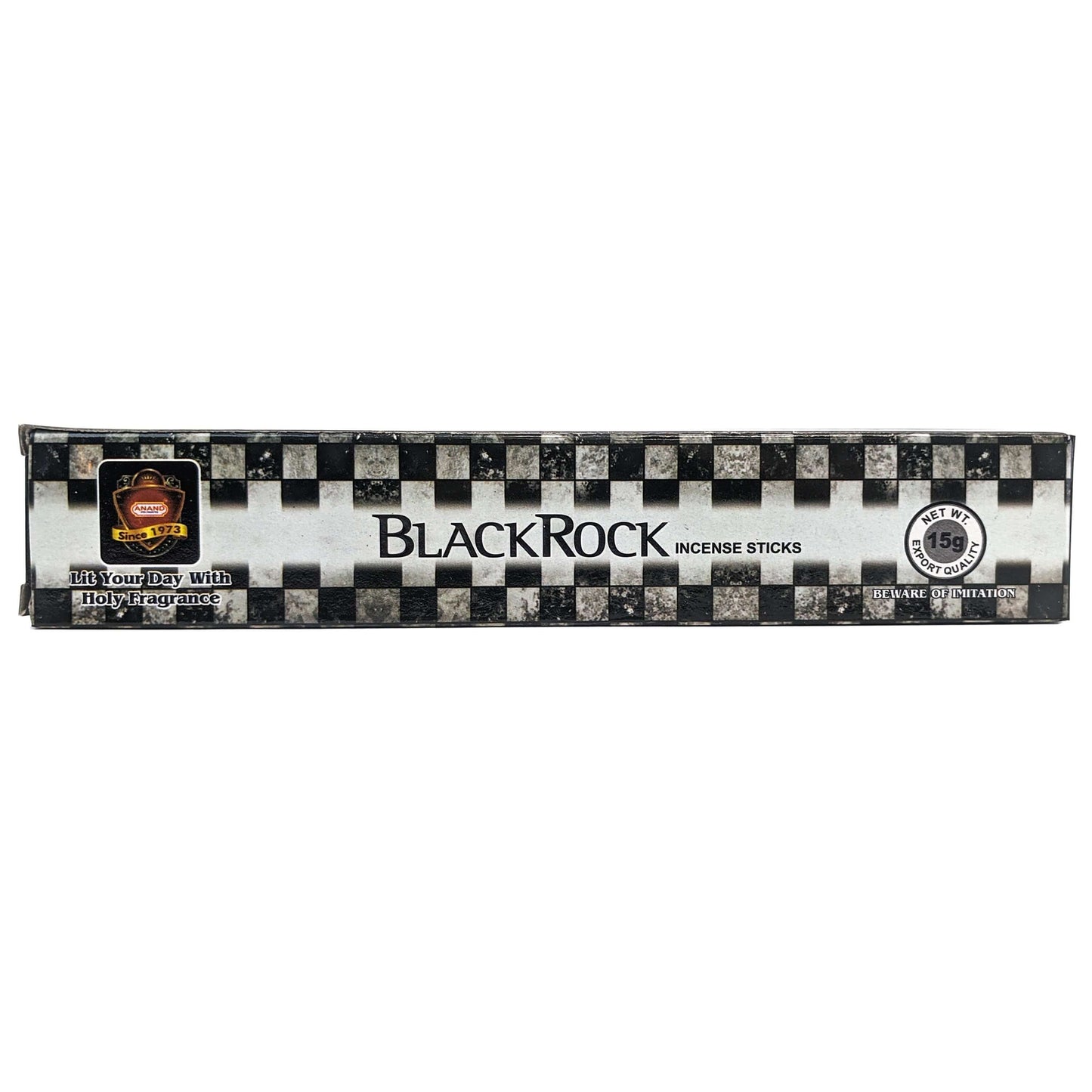 Anand Black Rock Incense Sticks, 15g Pack