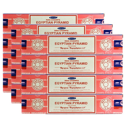 Satya Egyptian Pyramid Incense Sticks, 15g Pack