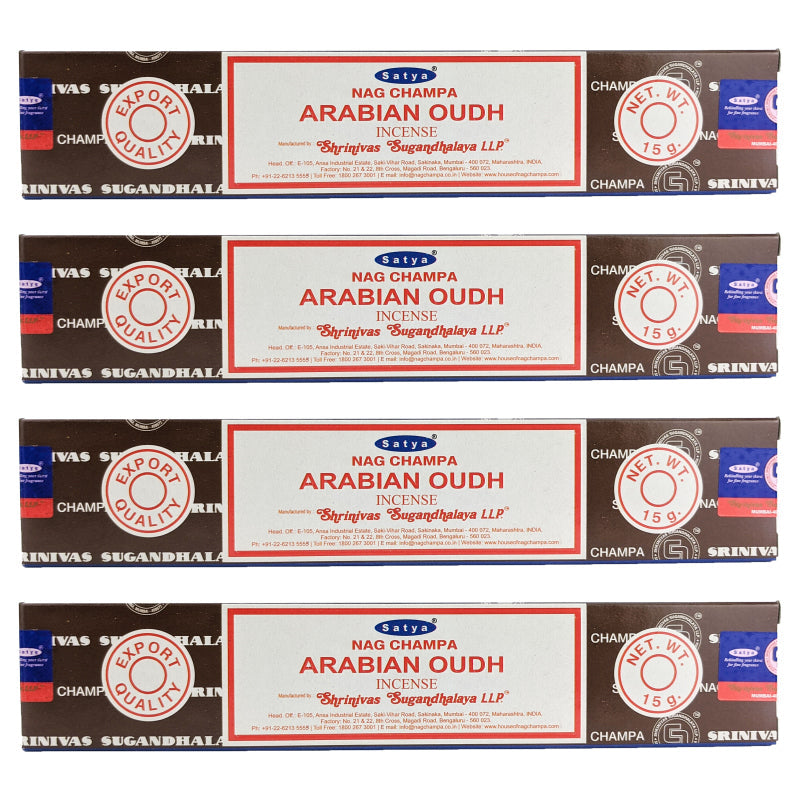 Satya Arabian Oudh Incense Sticks, 15g Pack